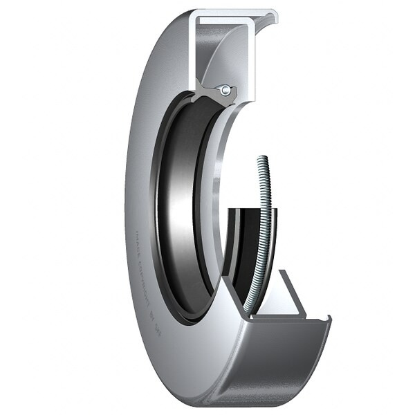 Skf NBR, double lip, Wave oil seal 54929 - main